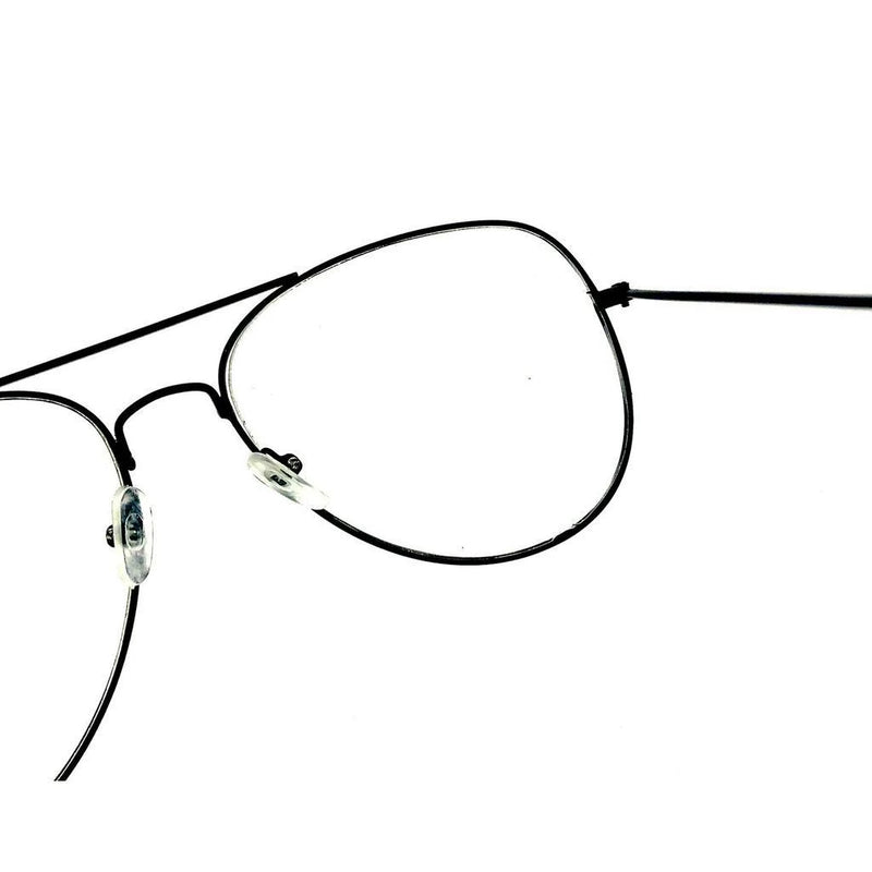 Óculos Aviador Clássico Unissex Lentes Transparentes Sem Grau - Lindíssimo! Ref.:133