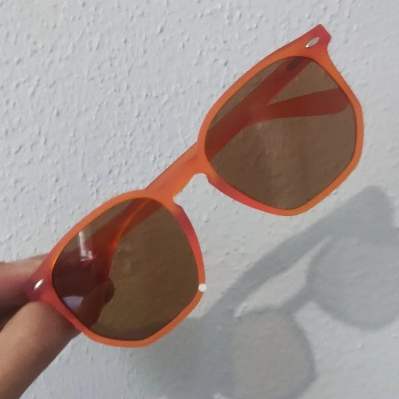 Óculos de Sol Unissex - Quadrado em Acetato com Proteção UV400 Ref.:516