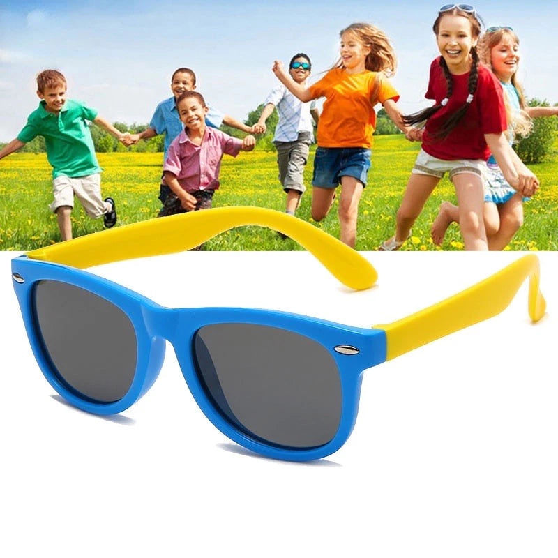 Óculos De Sol Infantil Polarizado UV400 Flexível Para Crianças Unissex Ref.: 509