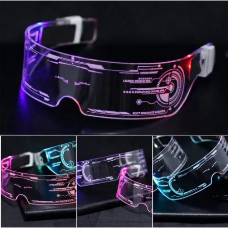 Óculos De Led Luminosos CyberPunk 2.0 Ref.:706