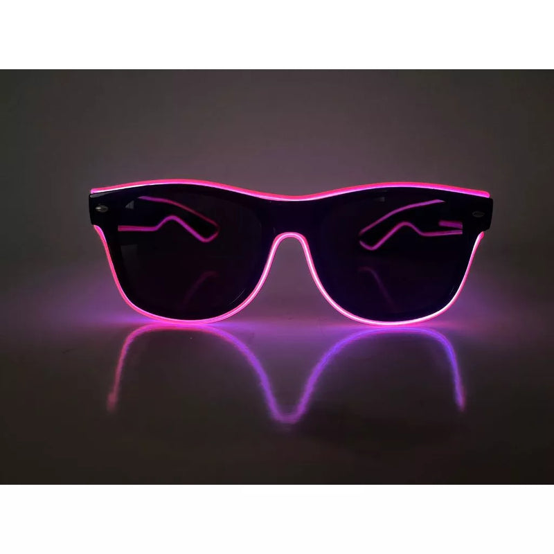 Oculos Led Neon Festa Balada Cosplay Rave Casamento - Super Colorido! Ref.:700