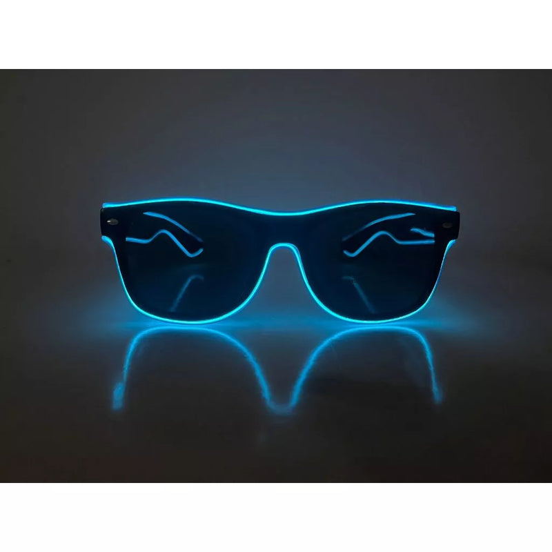 Oculos Led Neon Festa Balada Cosplay Rave Casamento - Super Colorido! Ref.:700