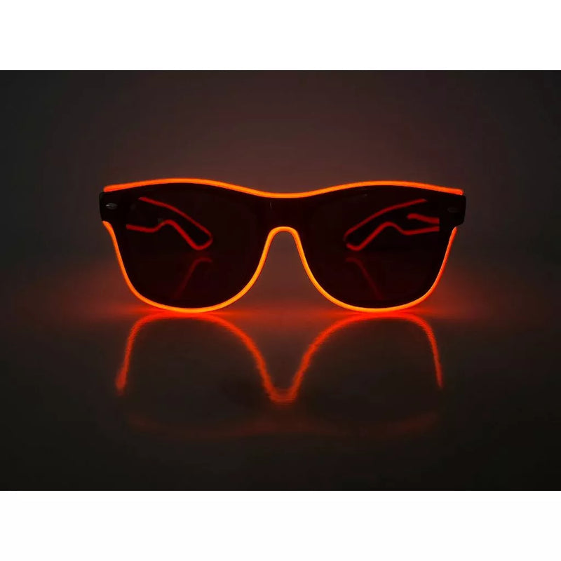 Oculos Led Neon Festa Balada Cosplay Rave Casamento - Super Colorido! Ref.:700